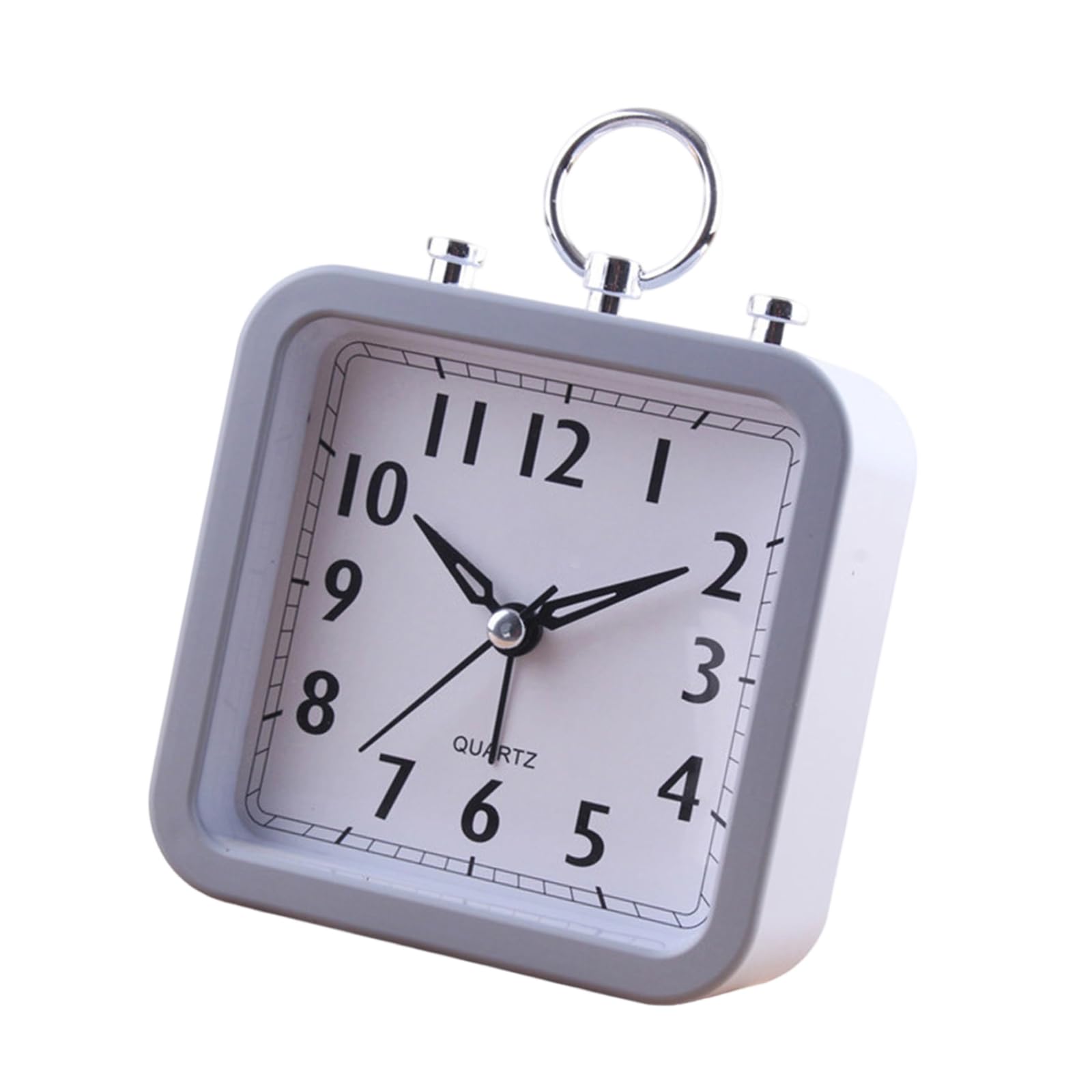 Quiet Operations Analog Alarm Clock Accurate Quartzs Movement Table Suitable for Gift or Personals Retro Desk Small