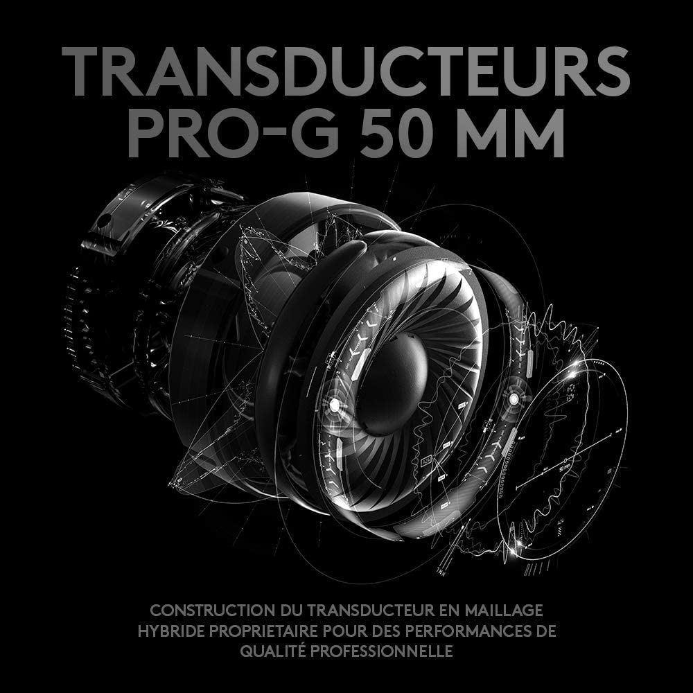 Xbox Logitech G Pro X Casque Gaming Over-Ear avec Micro Blue VO!CE + + Abonnement Game Pass pour PC 3 Mois | Win 10 PC - Code Jeu à télécharger