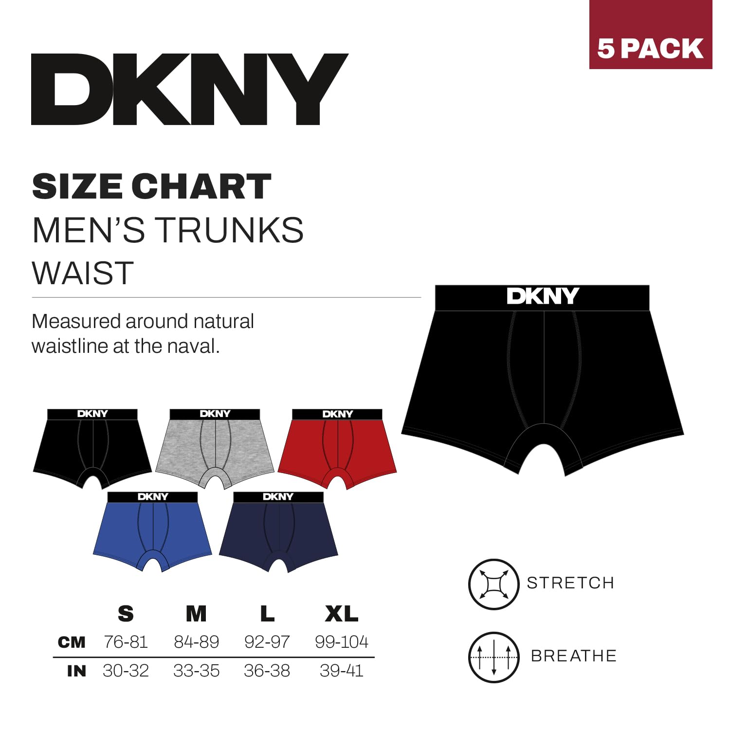 DKNY Bokserki (szorty) Mężczyźni Walpi