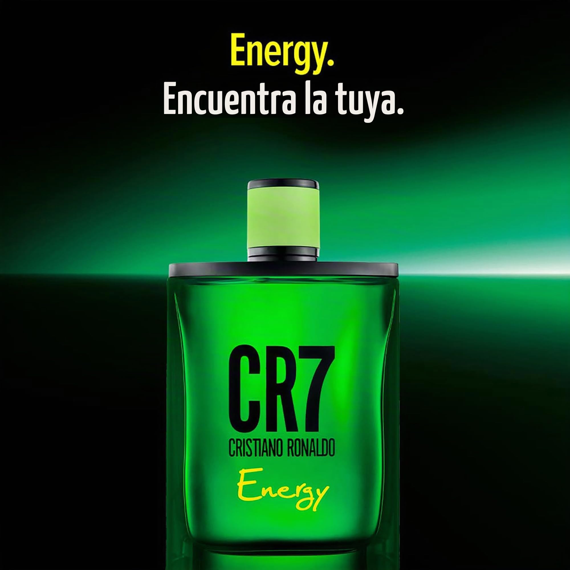 Cristiano Ronaldo CR7 Energy Eau de Toilette for Him - Perfume para hombre, 100 ml