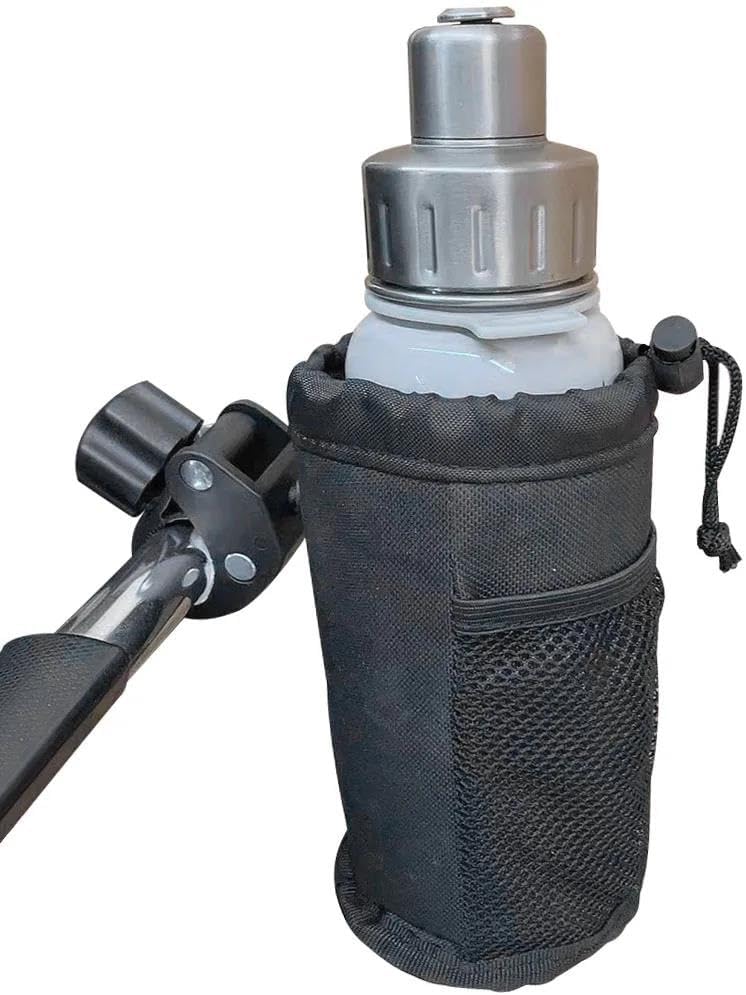 Universal Stroller Cup Holder Organizer Keep Cold&Warm Bag Adjustable Clip for Motorcycle Scooter ATV/UTV Drink Holder