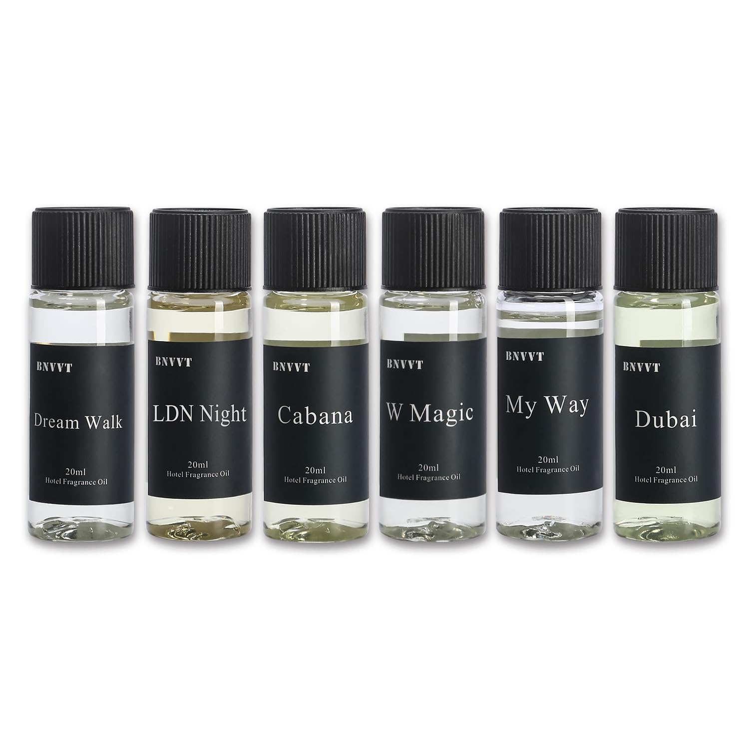 Hotel Collection Fragrance Oil Set 20 mL / 0.68 fl oz – Luxury Aromatherapy Essential Oils for Diffuser & Home Scenting, Inspired by Iconic 5-Star