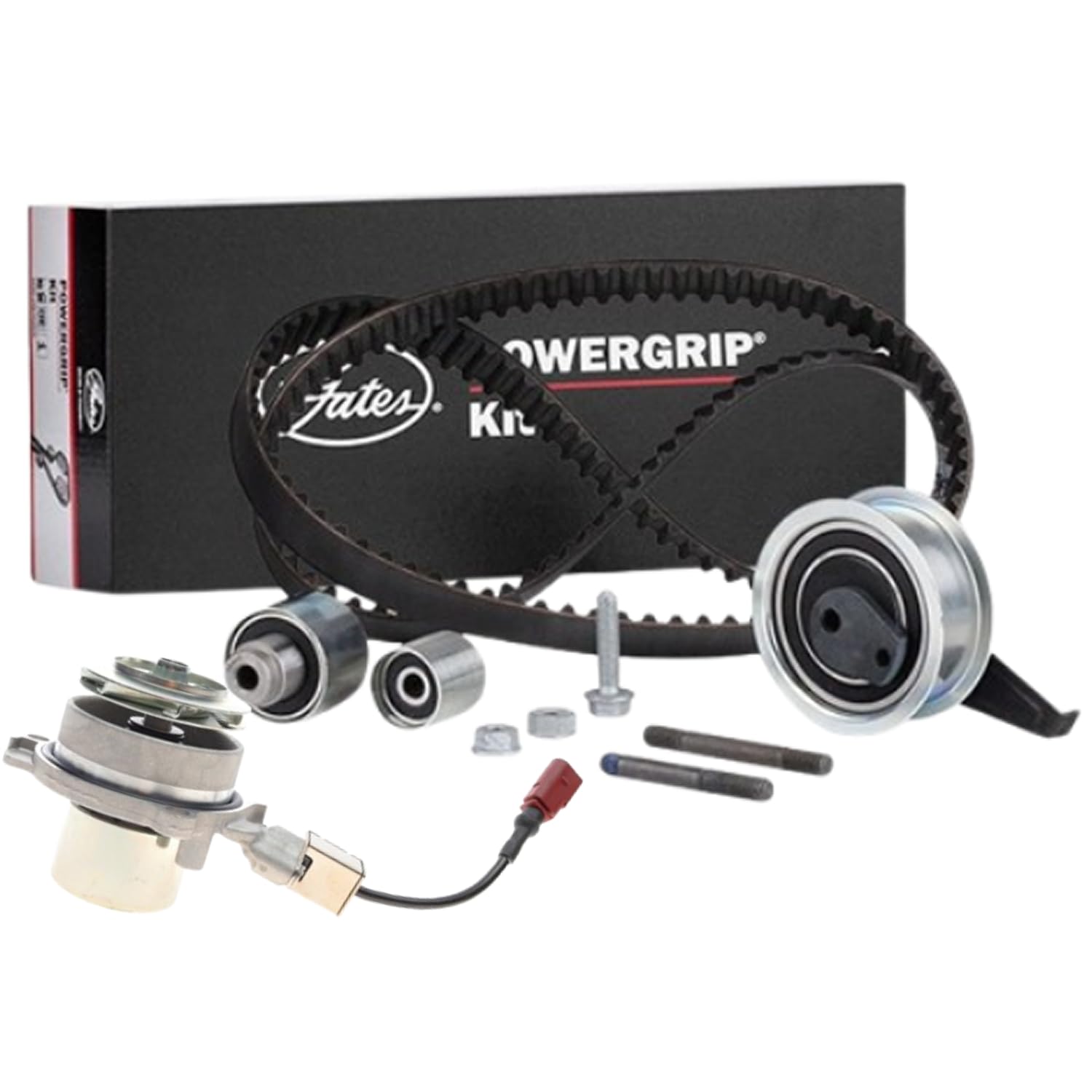 KIT CINGHIA DELLA DISTRIBUZIONE COMPLETO DI POMPA ACQUA RAFFREDDAMENTO PER A3 8V SPORTBACK 1.6 TDI DIESEL (115 CV / 85 KW DGTE, DA ANNO 2018-2025)