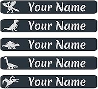 Vista 11 de 100 calcomanías personalizadas con nombre para niños, etiquetas de vinilo personalizadas, impermeables, para papelería escolar, libros, botellas