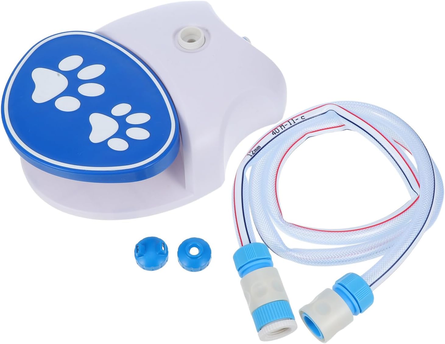 Luxshiny Dog Water Sprinkler Outdoor Fountain Paw Activated Drinking Dispenser Portable Small Pet Waterer for Hiking Camping and Travel