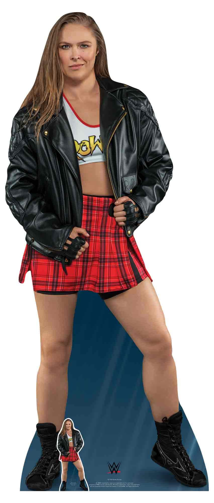 Ltd SC1202 Ronda Rousey Official Star Lifesize Cardboard Cutout WWE Figure Height 172cm