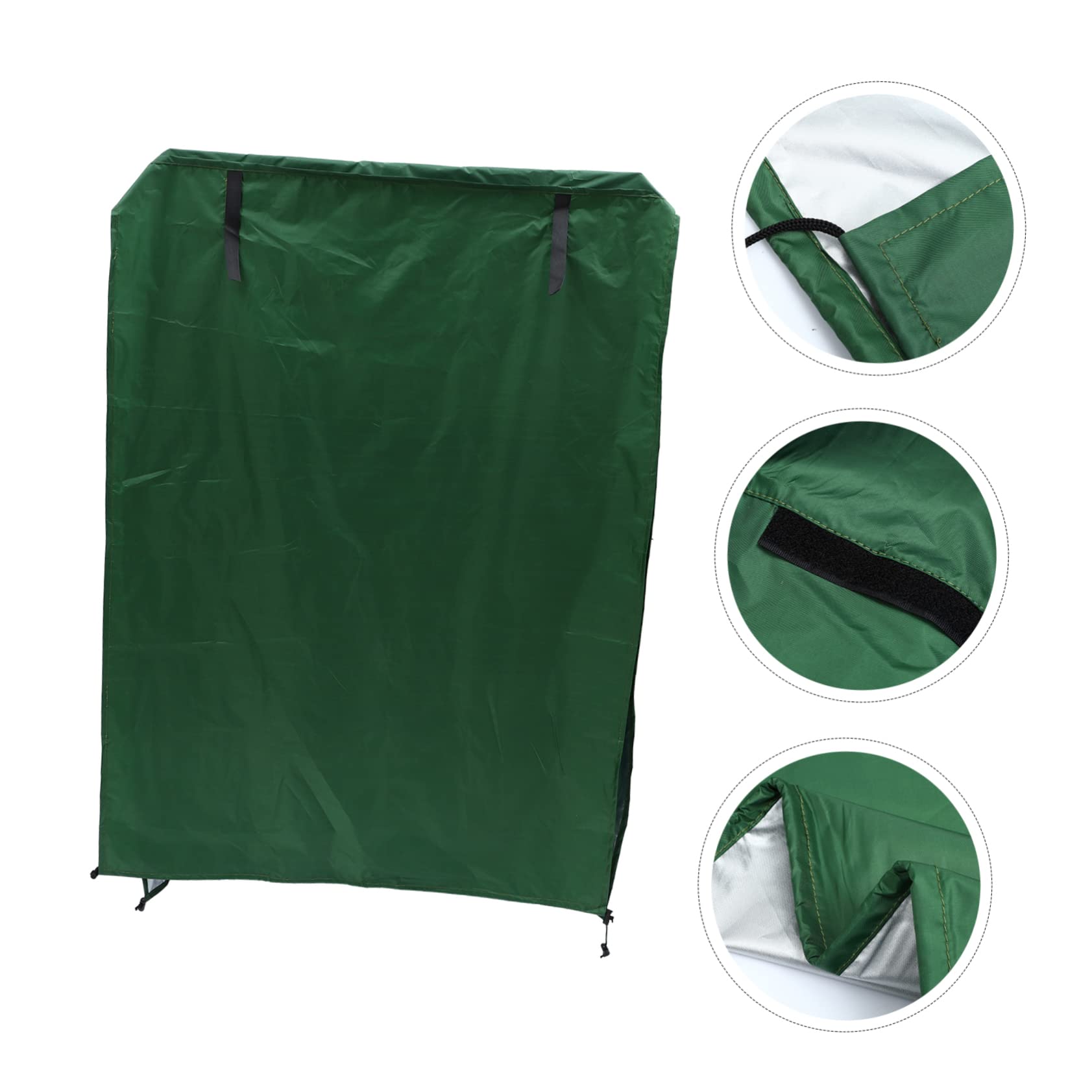 Vogelkäfigabdeckung für Draußen, Regenschutz aus Polyester, Grün