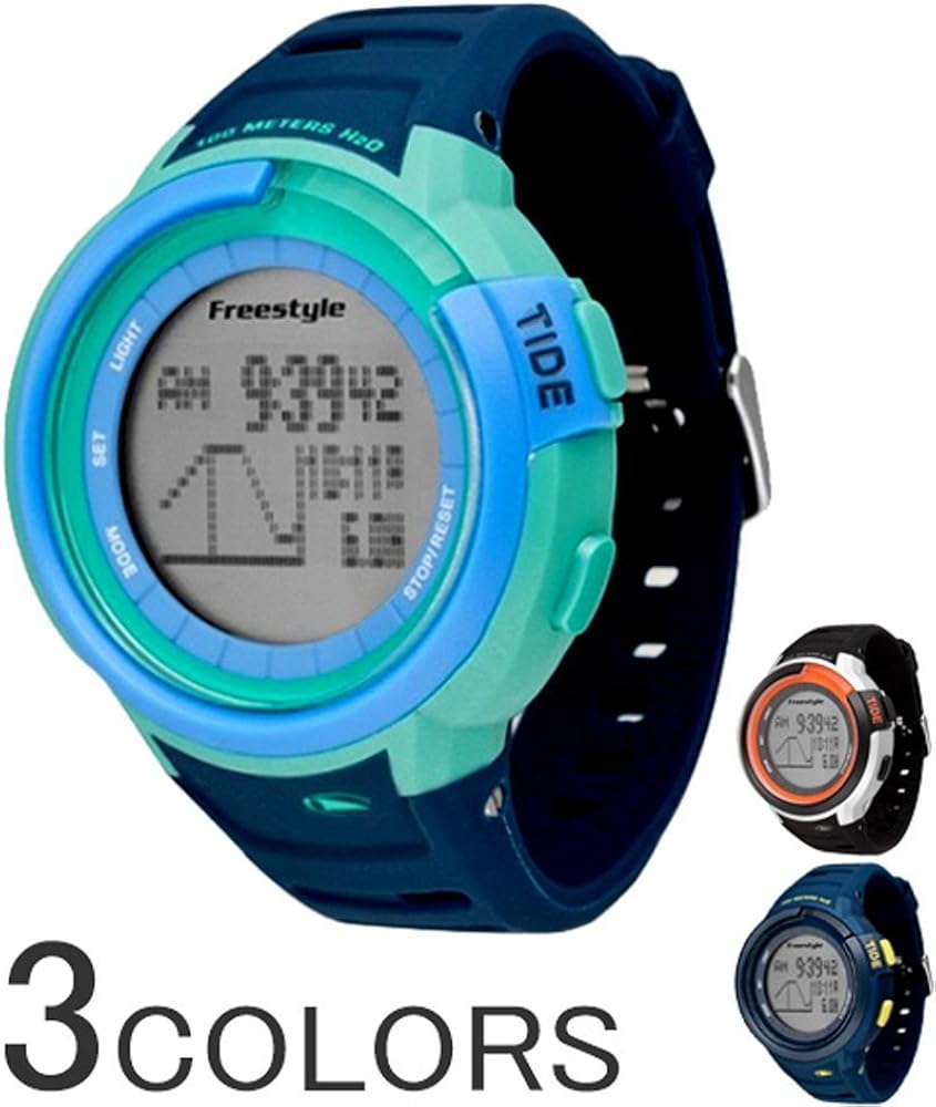 Freestyle Mariner Tide マリナータイド Freestyle Mariner Tide Watch (Navy/Yellow) – Groundswell Supply