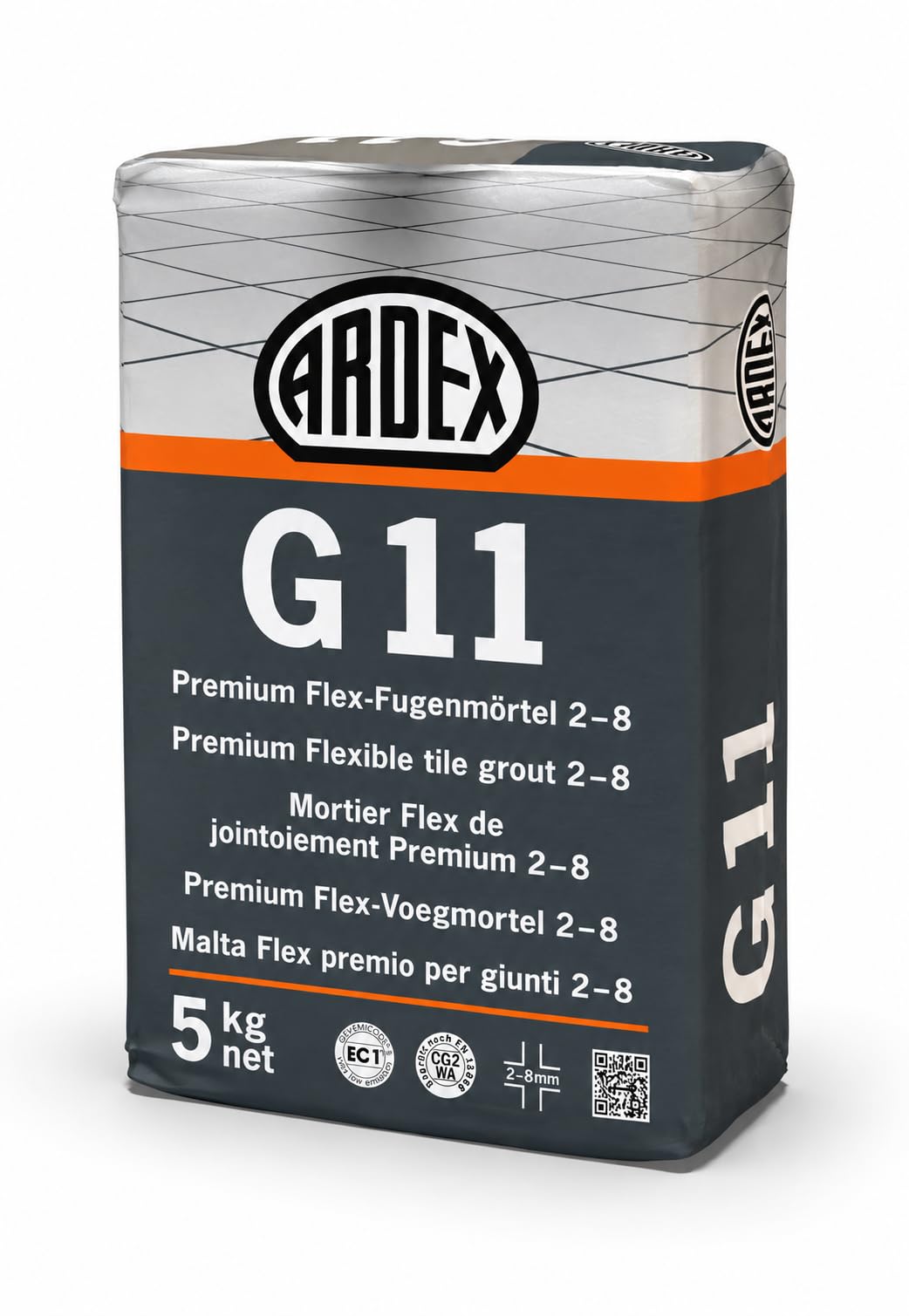 ARDEX G 11 PREMIUM Balibraun 5 KG Flex-Fugenmörtel 2–8 mm | Fugenmasse für Fliesen & Naturstein