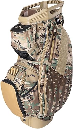 Sun Mountain 2024 C-130 Edición Especial Bolsa de carrito de golf Camo