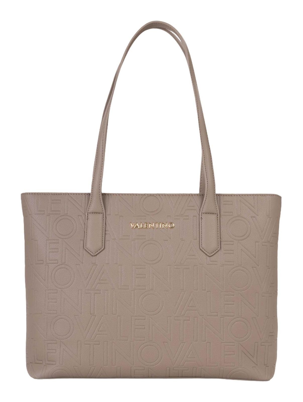 Valentino shopper bag shoulder bag Pansy Shopping Bag Taupe