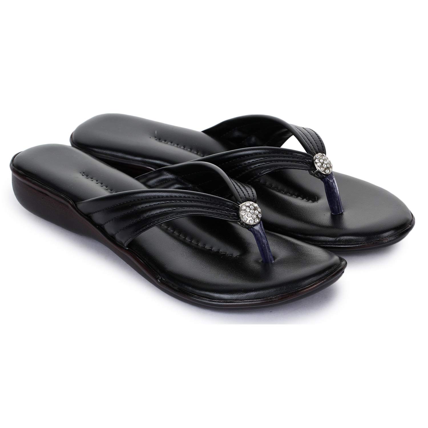 DICYFlat Slipper Sandals for Women Girls Casual Simple and Attractive Flats for Ladies with Padded Bottom