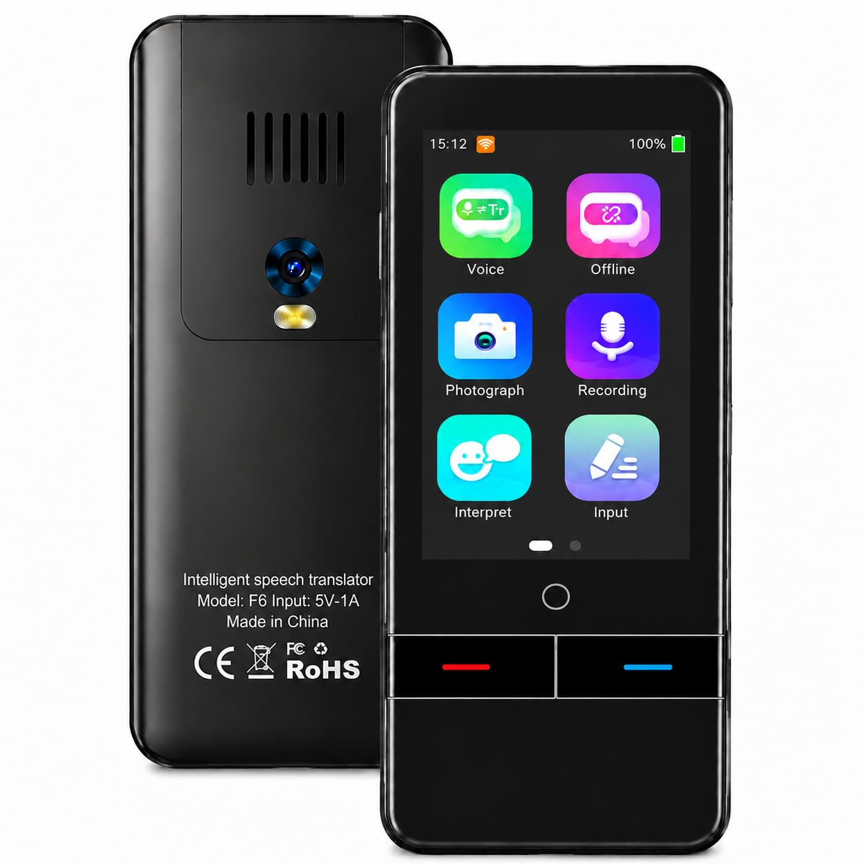 Language Translator Device No WiFi Needed 139 Languages