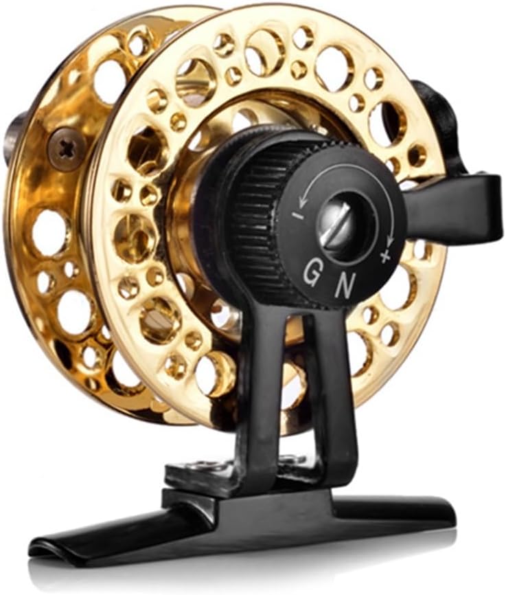 Rock Fishing Wheel Gold All Metal Ceramic Guide Eye Front Play