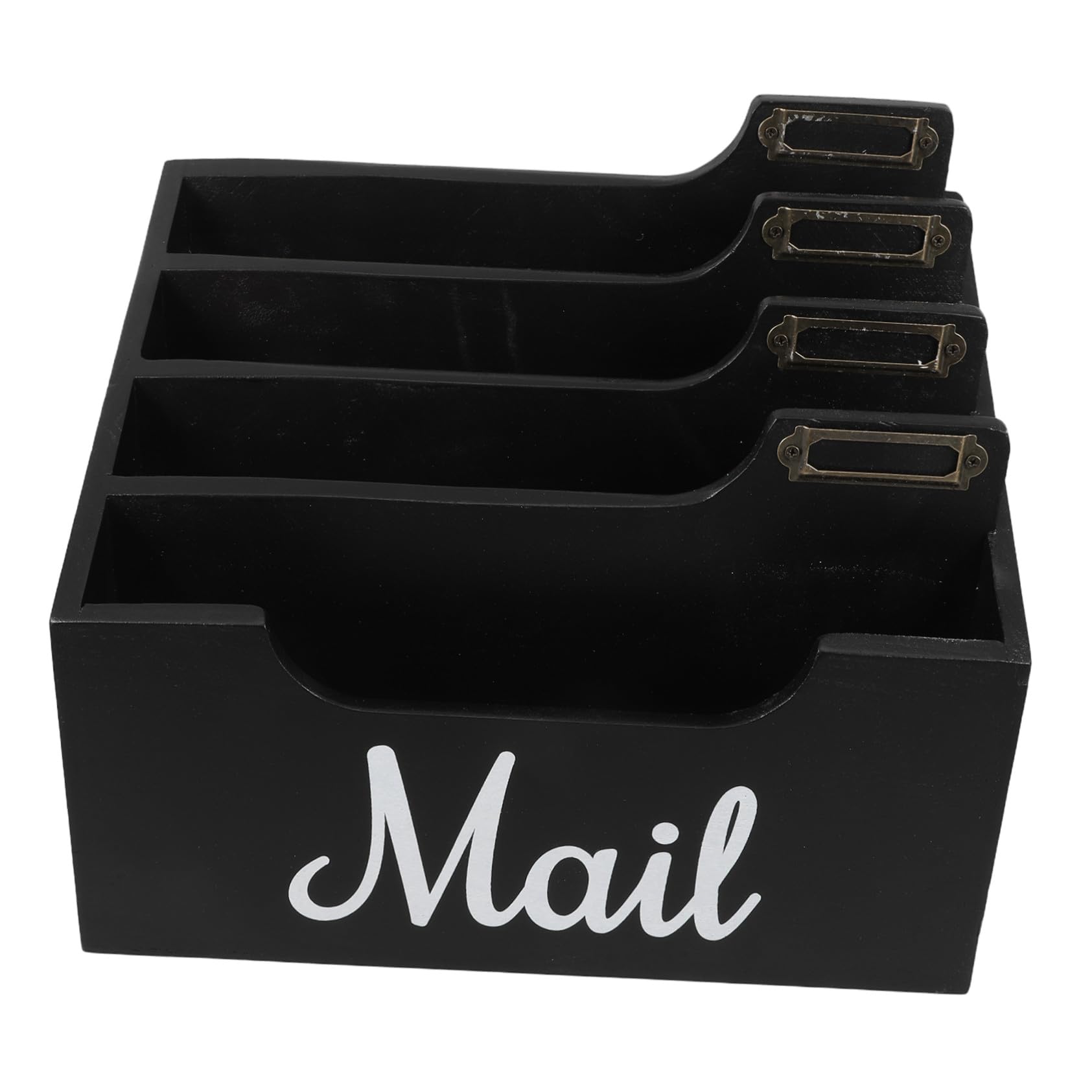 Organiseur de bureau en bois multifonction pour ranger