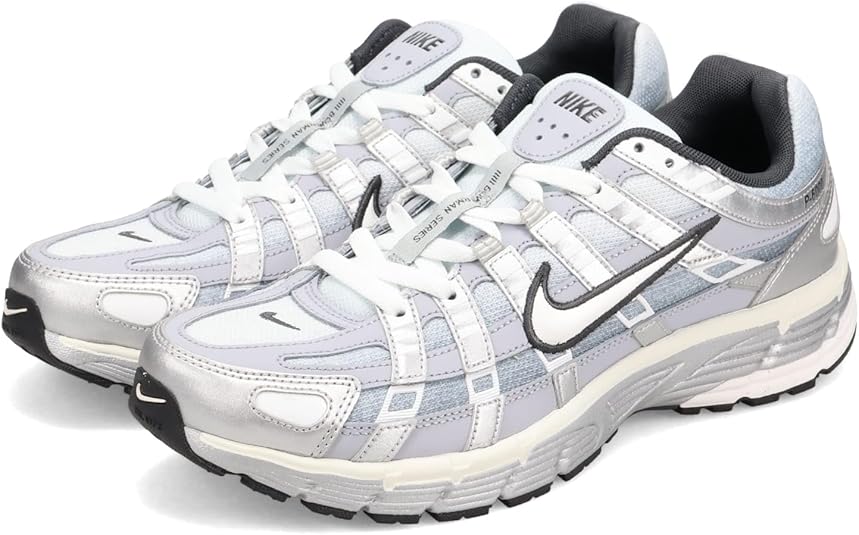 NIKE シルバー×ホワイト スニーカー　25cm Amazon | [ナイキ] スニーカー P-6000 レディース IH4465-095 シルバー