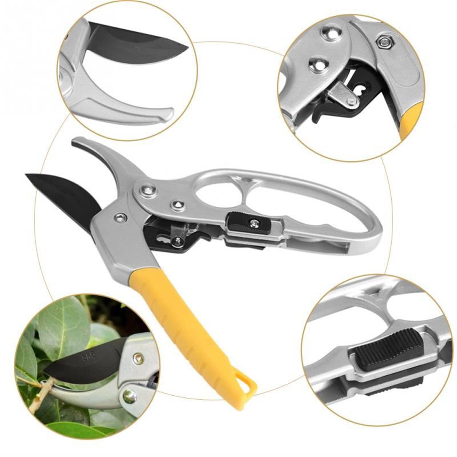 Forbici da potatura per Giardinaggio, Utensili da potatura, cesoie in Acciaio ad Alto tenore di Carbonio, Forbici per Piante, potatori per Rami, Utensili per potatura RES