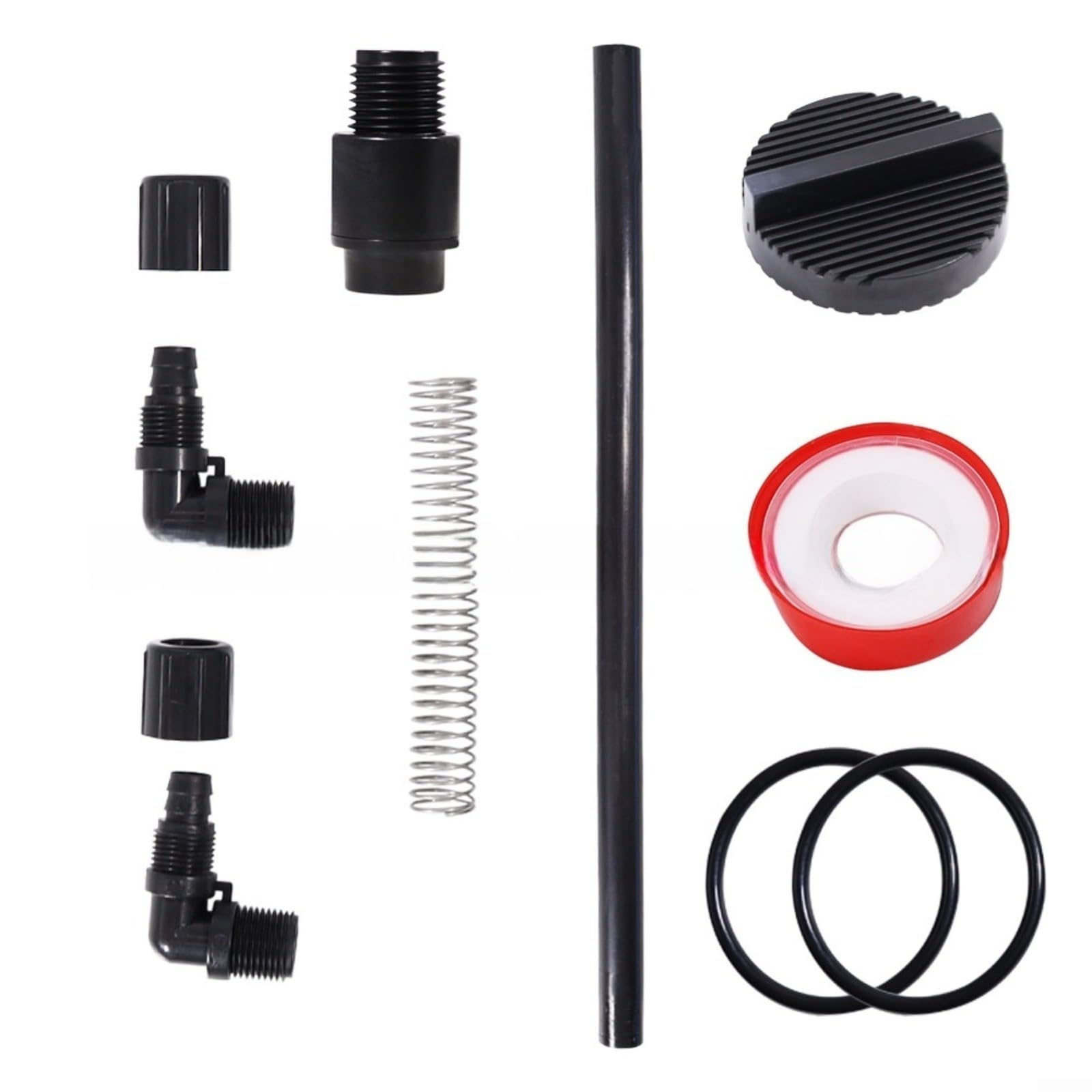 Kit d'accessoires chlorinateur avec connecteurs blancs Compatible avec R172272 R172091 R171097 Matériau plastique robuste pour entretien de piscine 5 pièces (B)