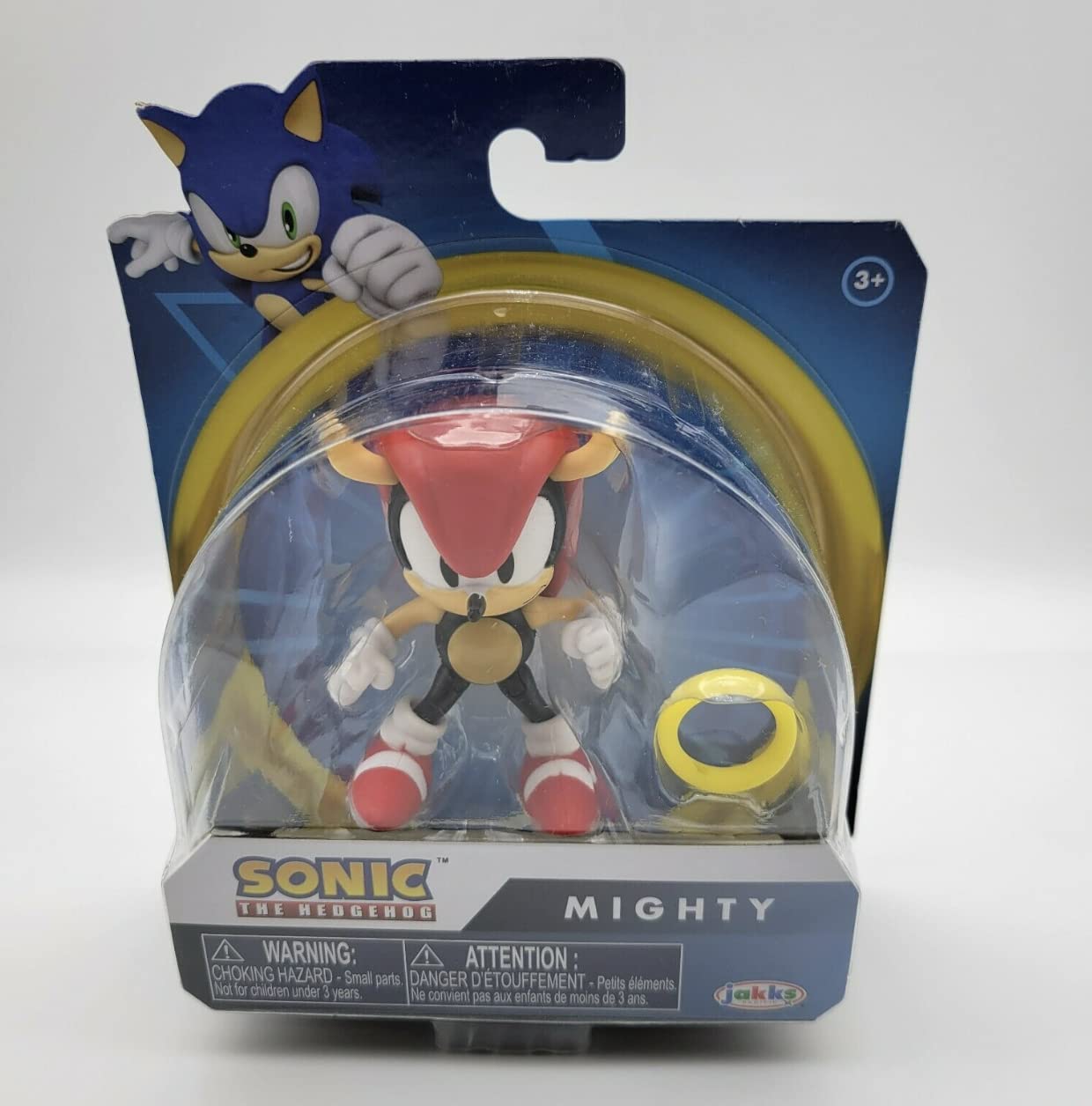 Sonic The Hedgehog Deluxe Version Mighty 2.5" with SEGA Ring Figure