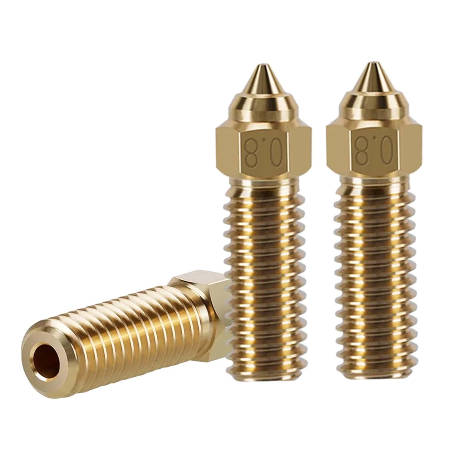 ATORSE 3Pcs 3D Printer Nozzles High Flow Easy Installation Replacement Parts For K1 0.8Mm-picture-13