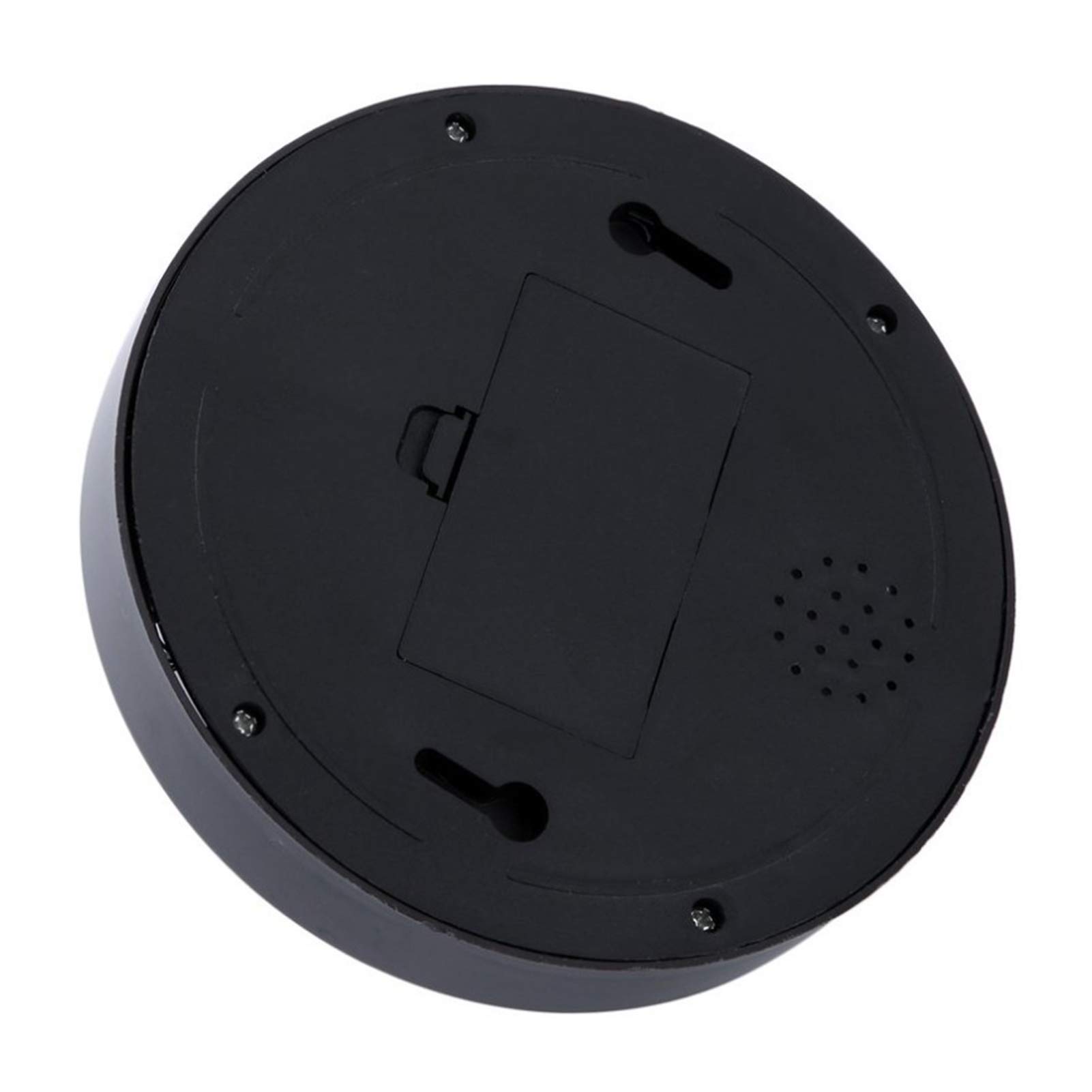 1Pc Telecamera Finta Simulazione Dome, Telecamera di Sorveglianza di Sicurezza con Luce Rossa Lampeggiante (Nero)