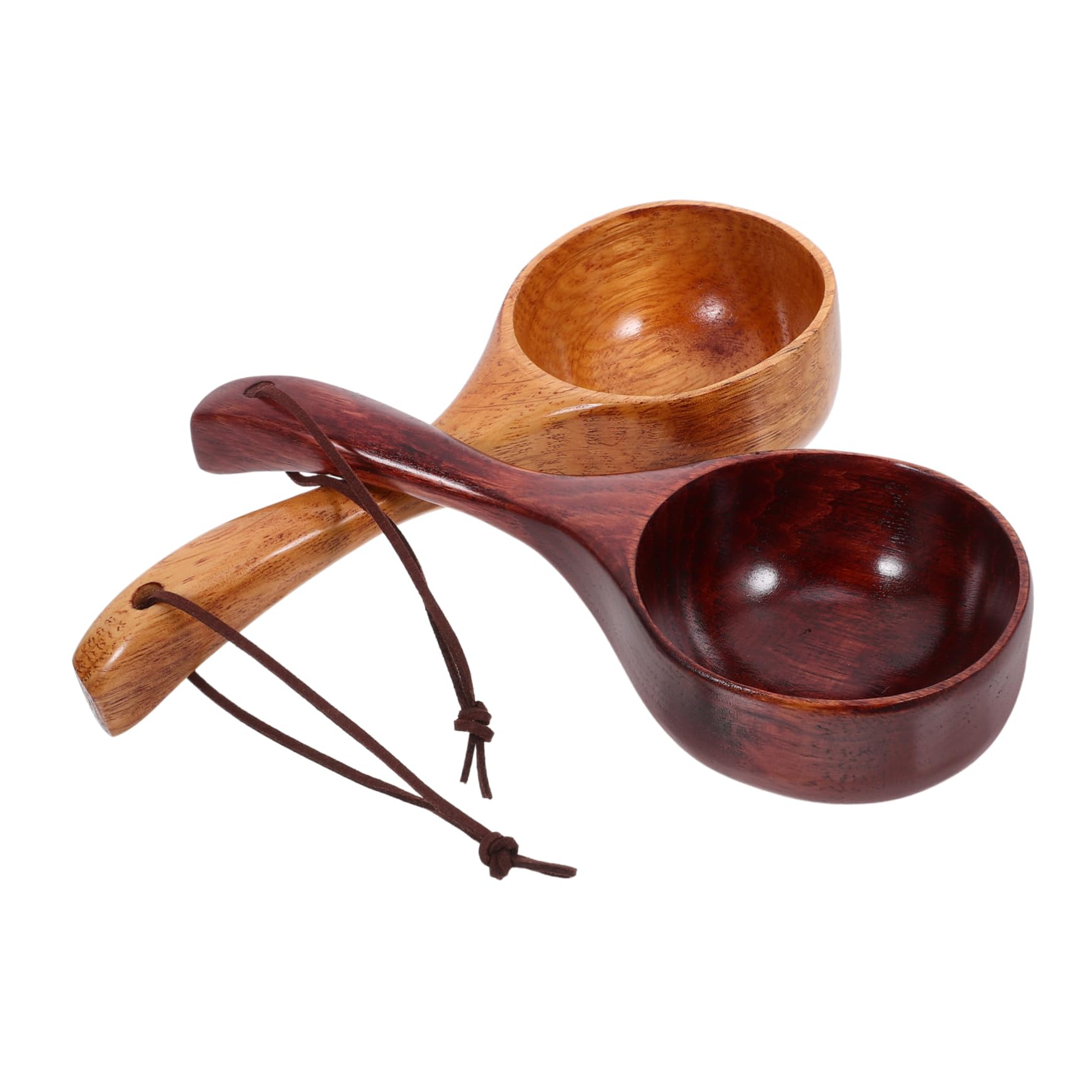 Cabilock 10 Piezas Cuchara de arroz japonesa cucharón cucharón de sopa de cocina Cucharón de sopa de madera Cucharón de sopa práctico cucharon para sopa cucharón de madera