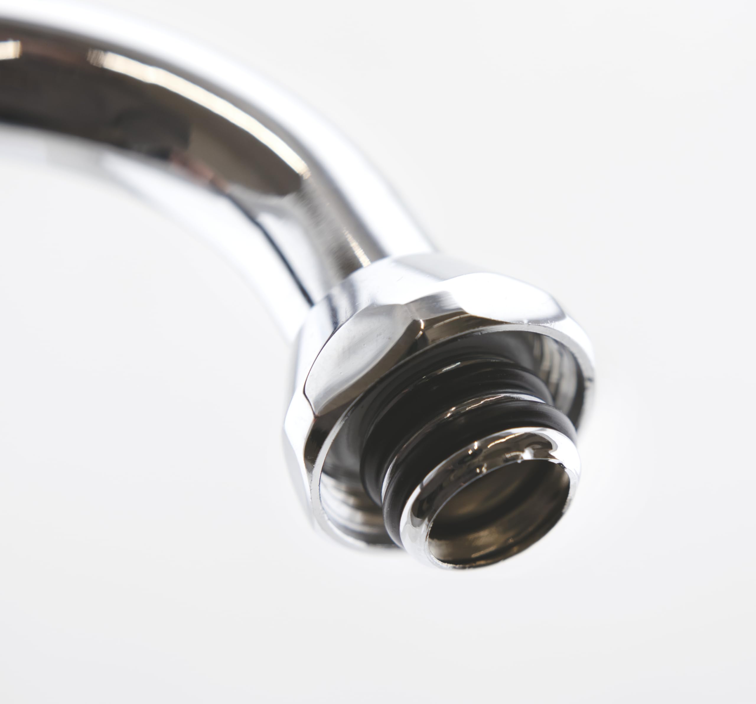 Cornat Auslauf S-Form 270-440 mm - Messing verchromt - Schwenkbar & ausziehbar - Flexibel einsetzbar - mit Strahlregler / Wasserhahn Verlängerung / S-Anschluss Armatur / TEC351102