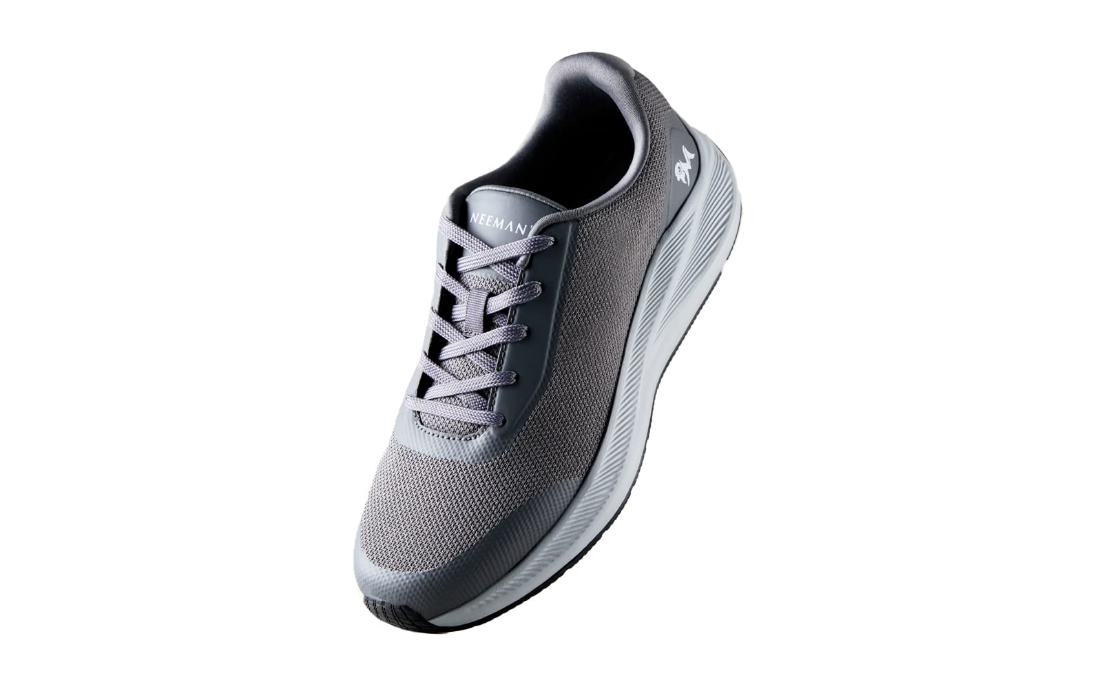 Neemans Casual Trainers for Men | Casual Shoes for Men | Comfortable and Lightweight | Stylish Trendy Lace Up Sneakers | Walking Running Gyming Shoes | EVA Sole | Durable Shoes for Men (Grey, UK 10) (B0BY6GCZVS) Amazon Price History, Amazon Price Tracker