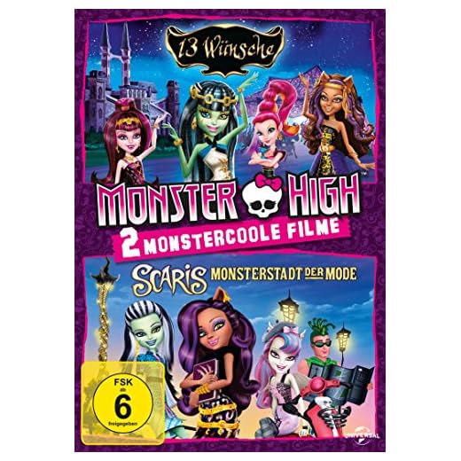 Monster High Doppelpack - 13 Wünsche / Scaris - Monsterstadt der Mode
