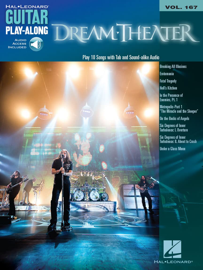 Dream Theater Guitar Play-Along Vol.167 by Dream Theater - 9781476889405