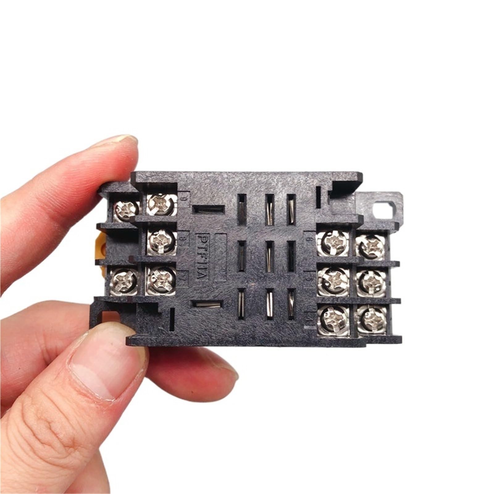 1 relé intermedio electromagnético general de bobina pequeña con base de zócalo LY3NJ HH63P CA 220 V 12/24 V 10 A 250 V contacto plateado(AC220V)