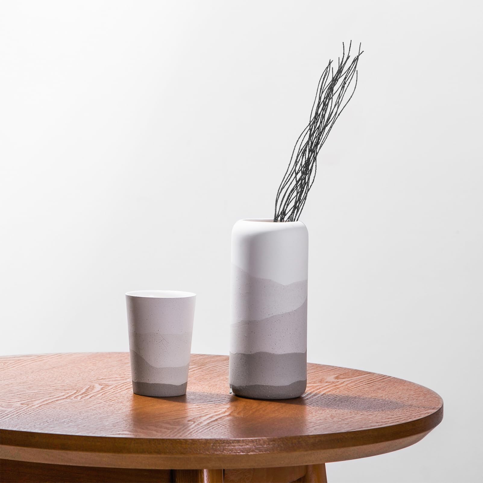 OUNONA 3 Set Oggetti Di Scena Vegetali Simulati Artificiale Natale Rami Scintillanti Steli Finti Per Vaso Plettri Per Alberi Glitterati Plettri Glitterati Nero Pvc 10 Pezzi*3