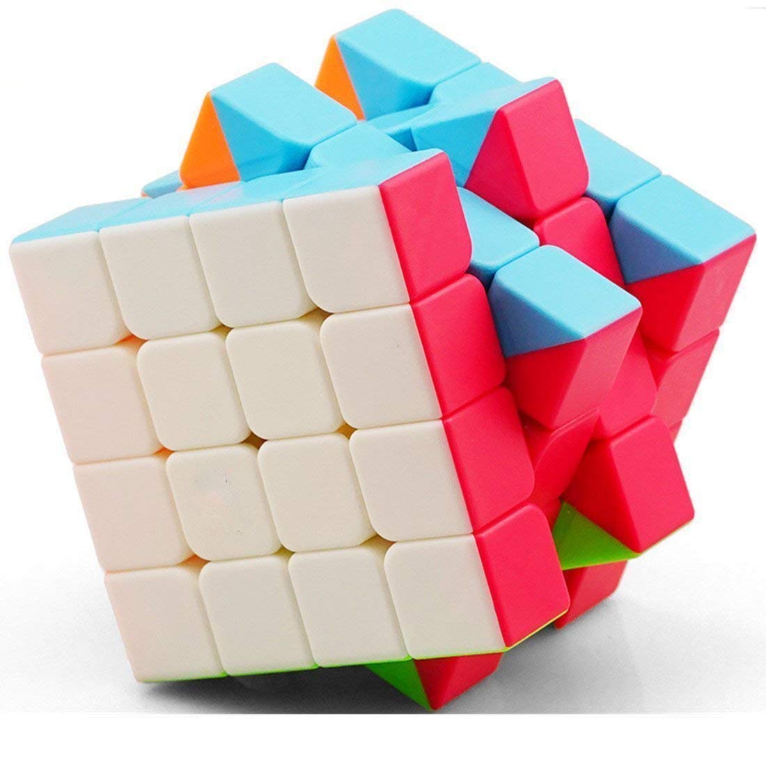 4x4 Cube High Speed, Stability Stickerless Stress Reliever Rubix Cube Game (Multi-Colour) (B088CRFZM3) Amazon Price History, Amazon Price Tracker