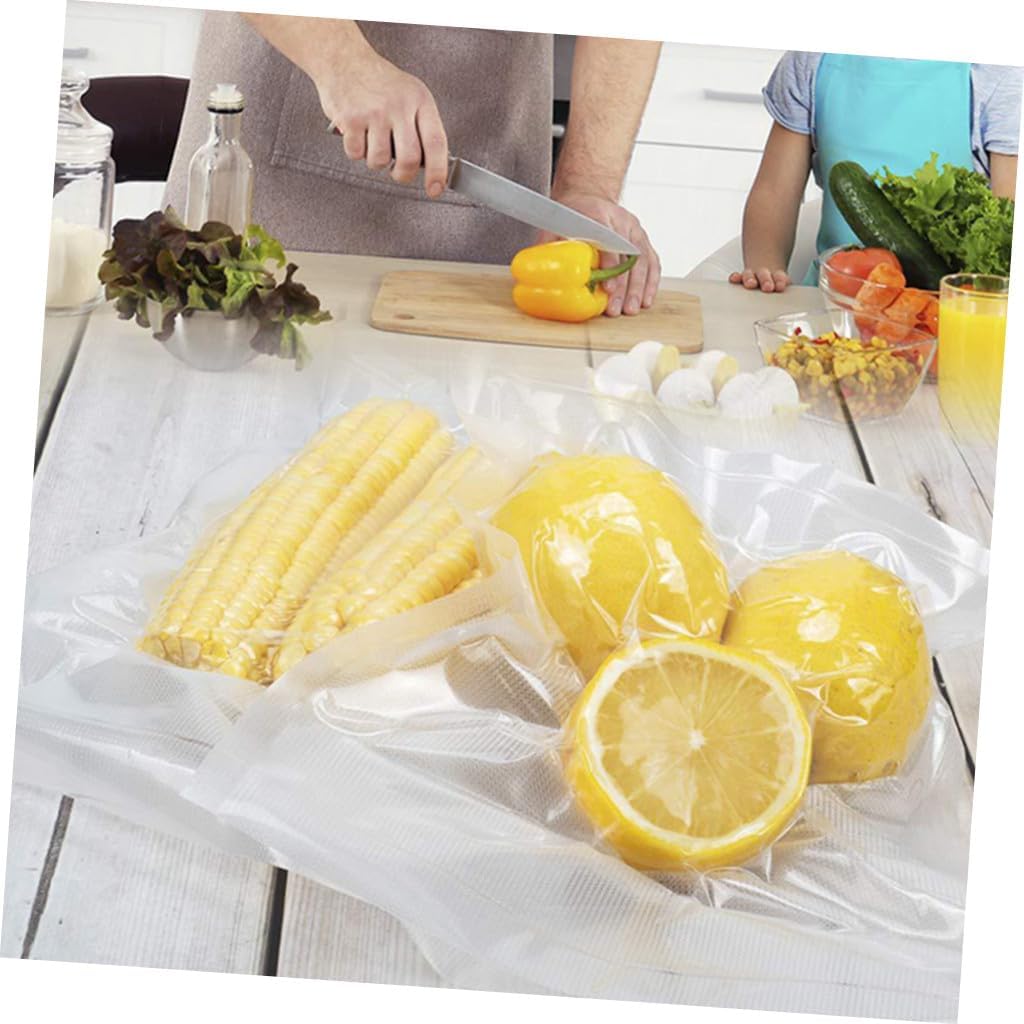 3rolls Multi-function Vacuum Sealer Bags - Food Storage Pouches for Preserving Meat Dried Fruits Pet Food