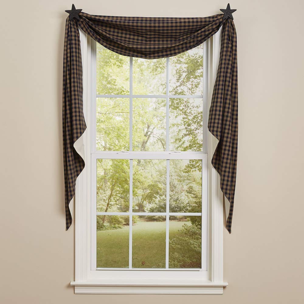 Amish Blue Curtains Curtains & Drapes