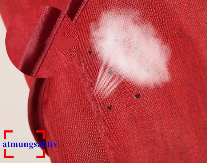 Habillage Pluie Universel Pour Poussette - Housse EVA Imperméable Rouge/Gris/Marine