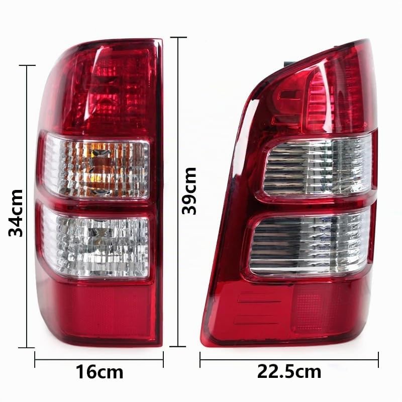Piloto Trasero, para Ford Ranger Thunder Pickup Truck 2006-2011 Izquierdo Derecho Luz Trasera Freno Posterior Lámpara Luces Coche Reemplazo, B Right