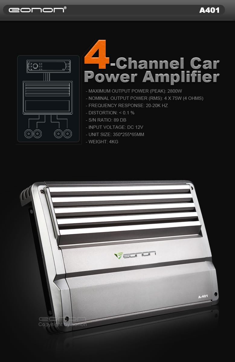 EONON Brand New EONON Amplifier Electronics