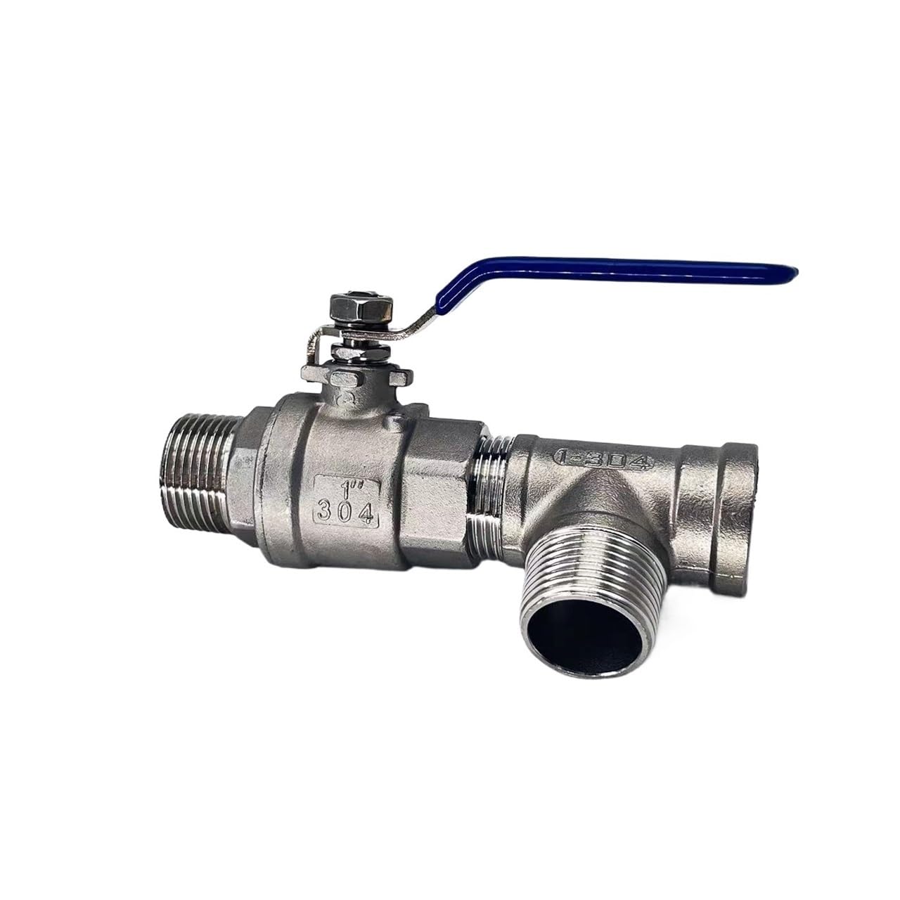 314 304 MMF Tees Accesorio de fundición 3 vías, macho-macho-hembra acero inoxidable 3/4" Agua Gas Petróleo(4")