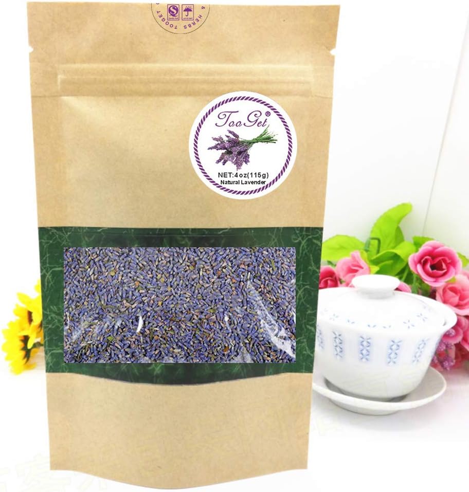 TooGet Natural Lavender Flowers Premium Grade Dried Lavender Buds