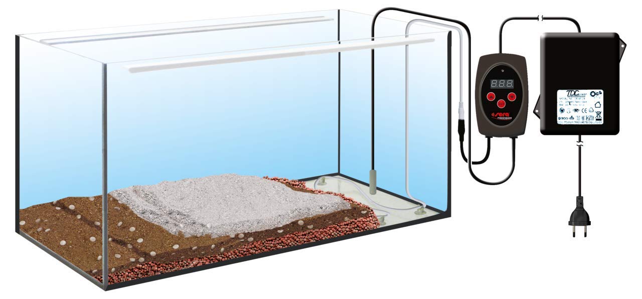 sera Soil Heating Set - Calefacción por Suelo Radiante para acuarios de Agua Dulce, 1 Unidad (1 Unidad)