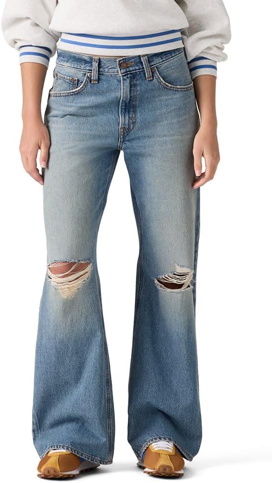 Levi's Women's Middy Loose Boot Jeans