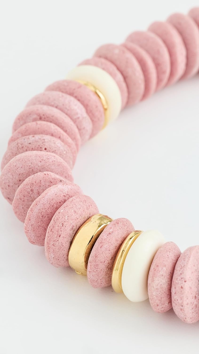 Lizzie Fortunato Women's Laguna Necklace, Light Pink, One Size - Image 3