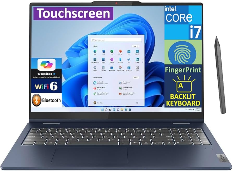 Amazon.com: Lenovo IdeaPad 5i School & Business 2-in-1 Laptop 16.0