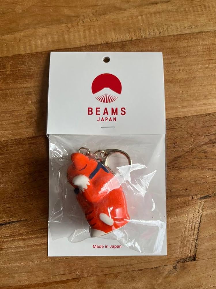Amazon.co.jp: beams ビームス キーホルダー 招き猫 ねこ