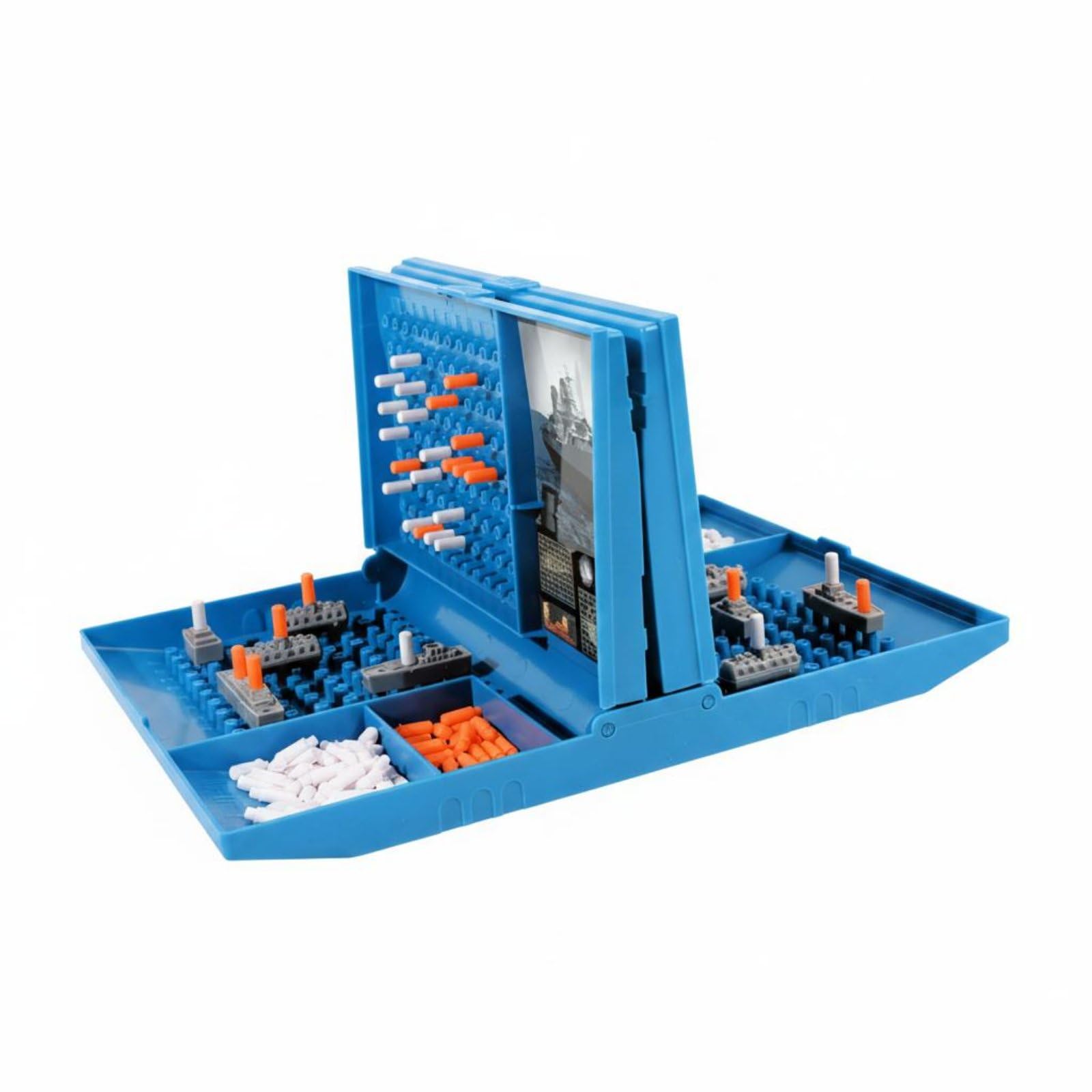 Parent-Child Interaction Battleship Board Game Easy to Play Naval Strategy Game for Families, Kids, Playroom, 707-23-image-12
