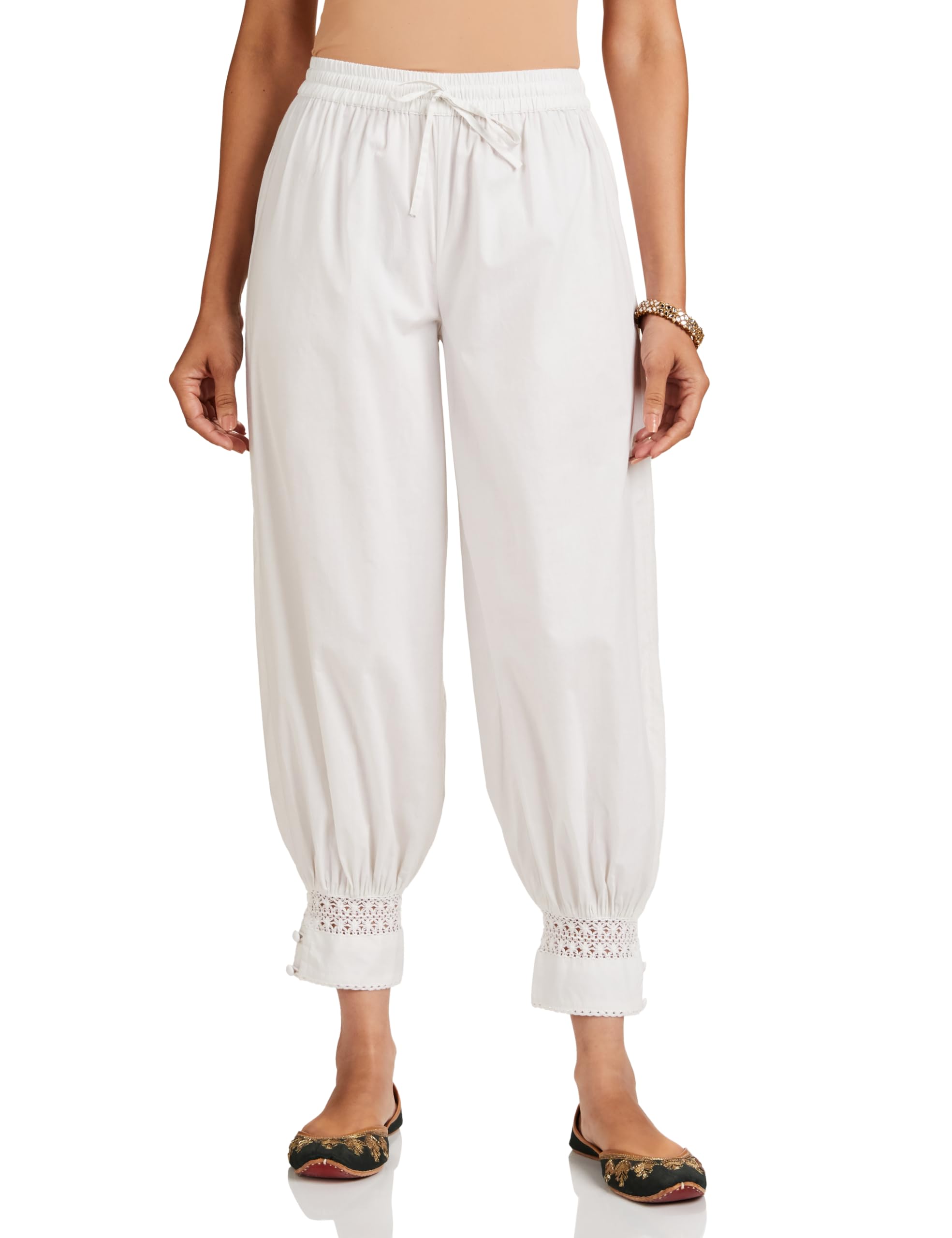 amazon brand - myx Women's Relaxed Cotton Dhoti Pants-picture-43