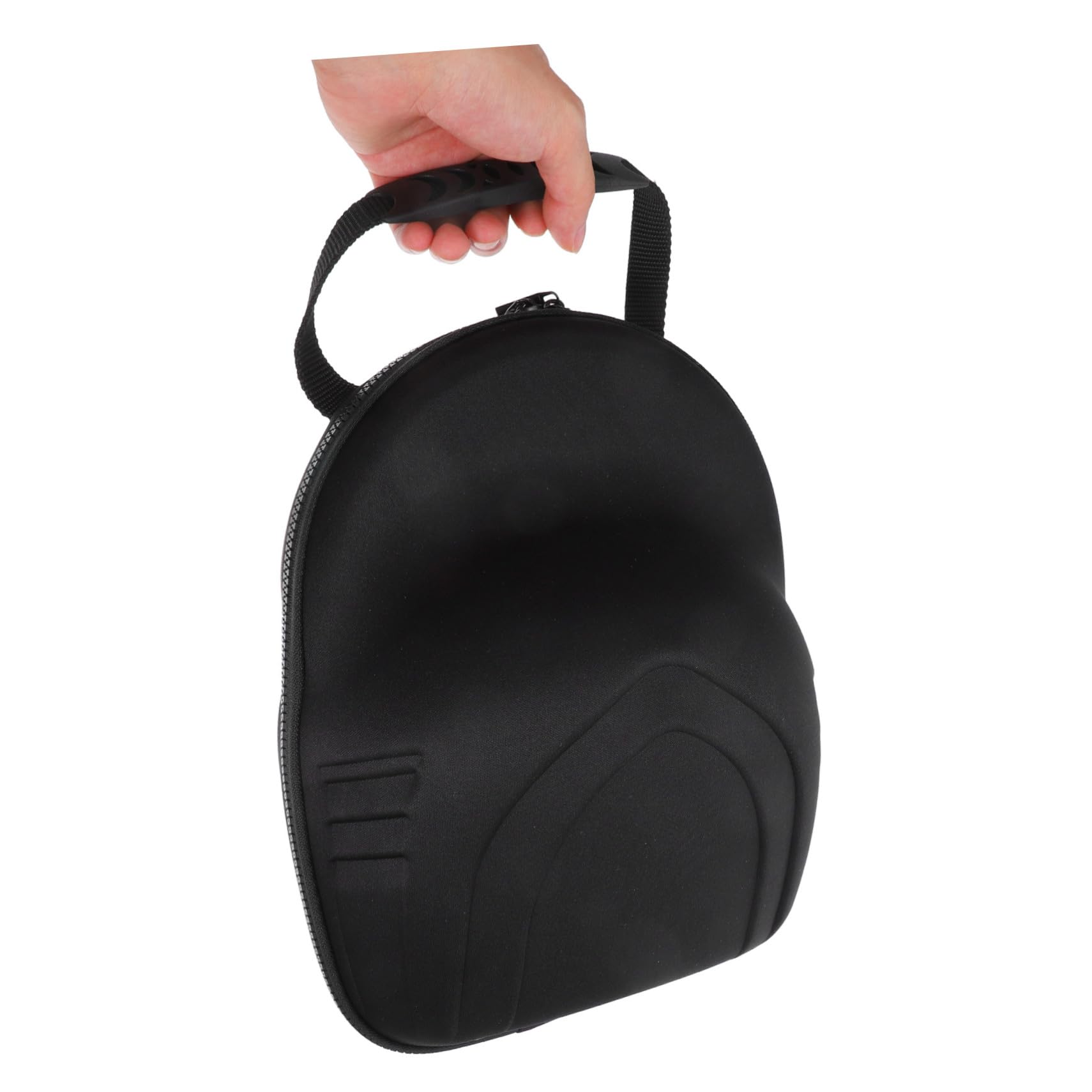 Estuche de Viaje para Gorras de Béisbol Negro Eva 30x23x10 Cm | Caps y Baseball Hat, Apertura y Cierre Fáciles, Ligero y Bien Acabado, Almacenamiento Práctico