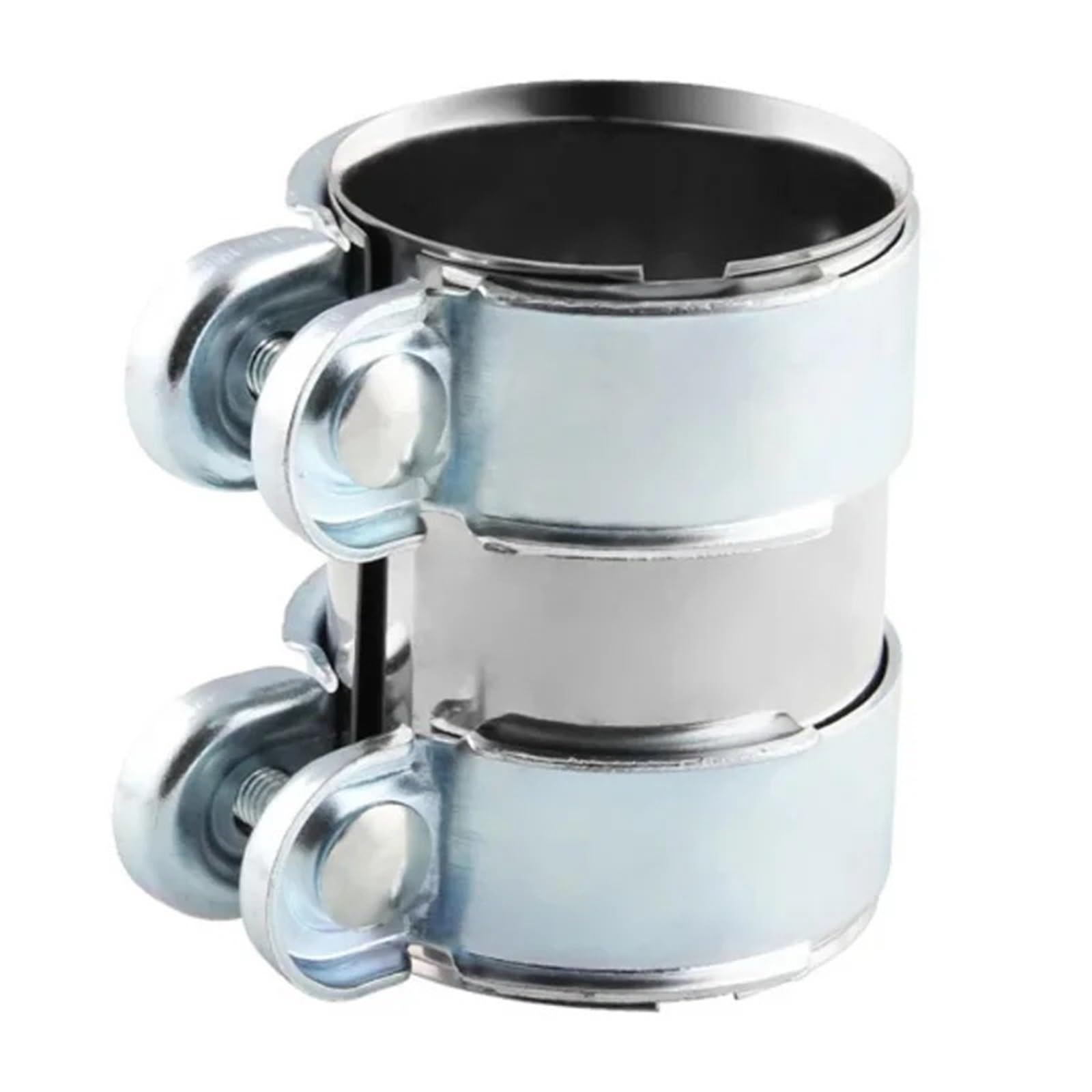 Garganta De Cola Salida Kit De Acero Inoxidable Ajustable Universal Para Herramientas De Bricolaje, Conector De Tubo De Escape De 2", 2,5" Y 3" Con Abrazadera De Manguito Coche Cola Tubo(76mm(3 inch))