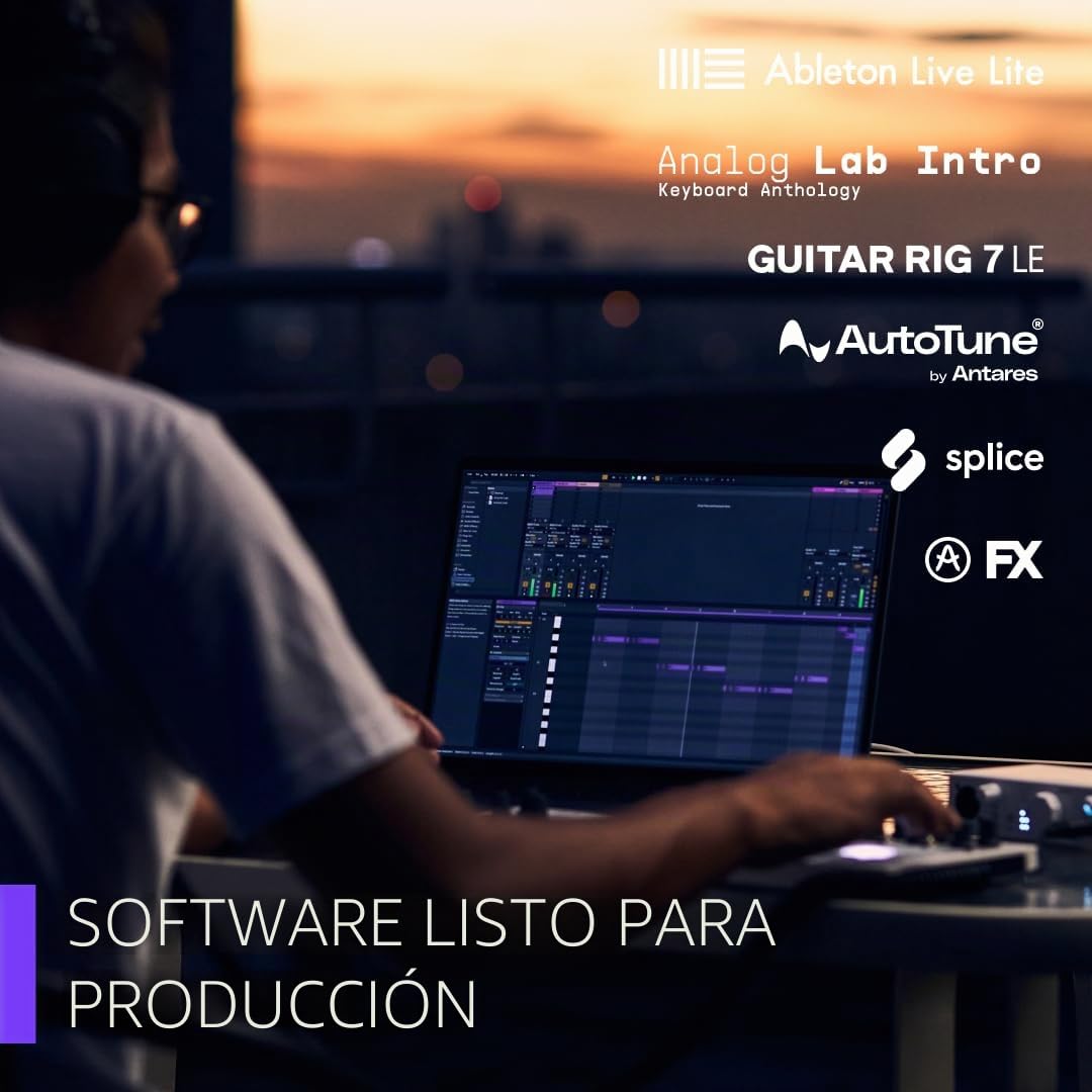 Arturia MiniFuse Recording Paquete de Grabación Blanco